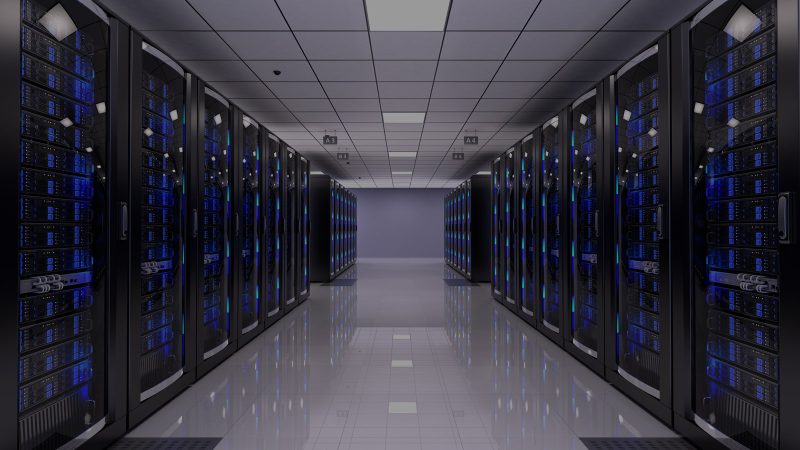 dedicated server racks for colocation and cloud vps
